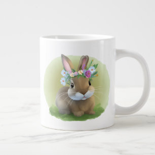 Grande Tasse Lapin de Pâques mignon pour une humeur positive