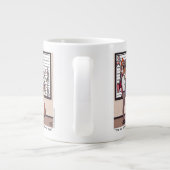 Grande Tasse Lapins Dans Une Bouge Spéciale De Lignée (Dos)