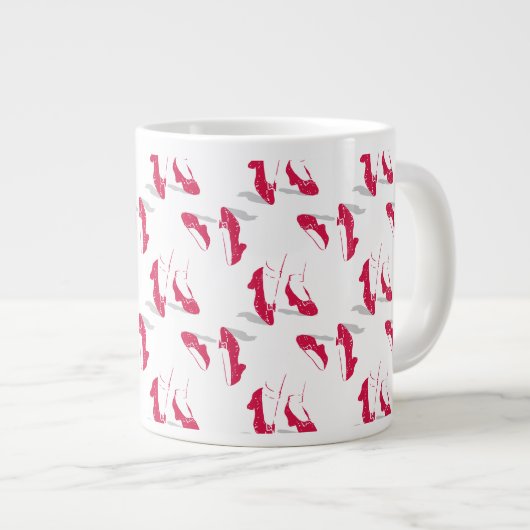 Grande Tasse L'Assistant D'Oz™ | Motif Ruby Slippers™ (Devant droit)