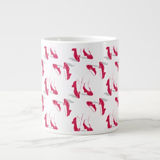 Grande Tasse L'Assistant D'Oz™ | Motif Ruby Slippers™ (Devant)