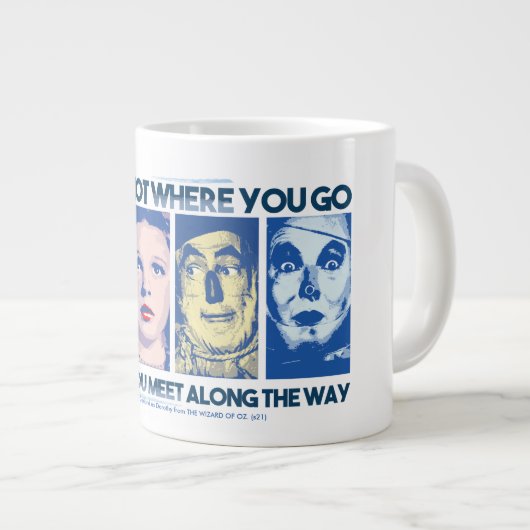 Grande Tasse L'Assistant D'Oz™ | Qui Vous Rencontrez En Chemin (Devant droit)