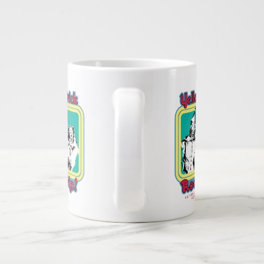 Grande Tasse L'Assistant D'Oz™ | Route en brique jaune! (Dos)