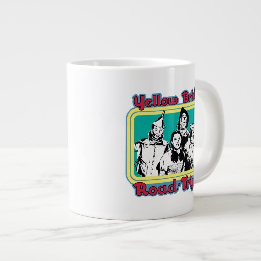 Grande Tasse L'Assistant D'Oz™ | Route en brique jaune! (Devant droit)