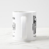 Grande Tasse Late Library Book. Pénalité sévère pour les retour (Dos)