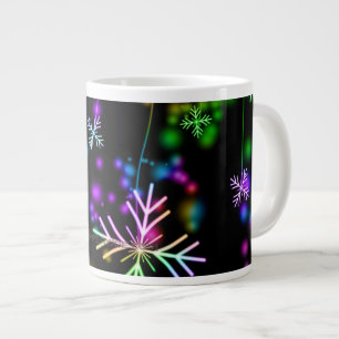 Grande Tasse L'atmosphère festive et animée de Noël de Slippery