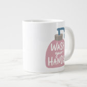 Grande Tasse Laver tes mains (Devant droit)