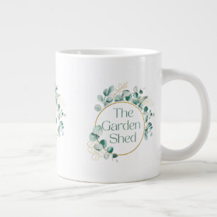 Grande Tasse Le Café du Jardin, Cadeau de Verdure Botanique