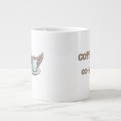 Grande Tasse Le café est mon copilote (Devant)