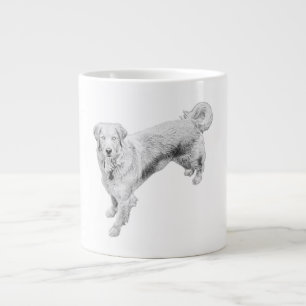 Grande Tasse Le calme du Guardian d'automne