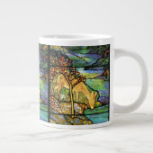 Grande Tasse Le cerf de Tiffany en verre (Droite)