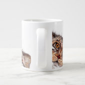 Grande Tasse Le chat de Pallas, le chat sauvage (Dos)