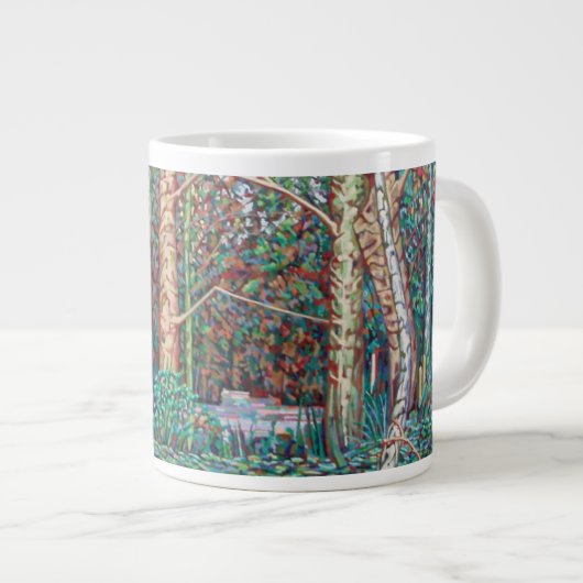 Grande Tasse Le chemin de janvier (Devant droit)