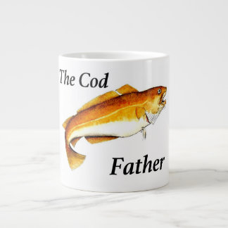 Grande Tasse Le Cod Père idéal de pêche présent.
