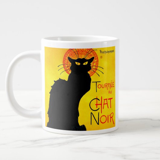 Grande Tasse Le Conversation Noir Vintage (Gauche)