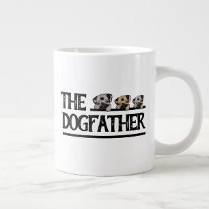 Grande Tasse Le Dogfather III personnalisé avec votre nom