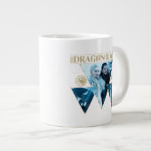 Grande Tasse Le Dragon et le Wolf Daenerys & Jon Graphic (Devant droit)