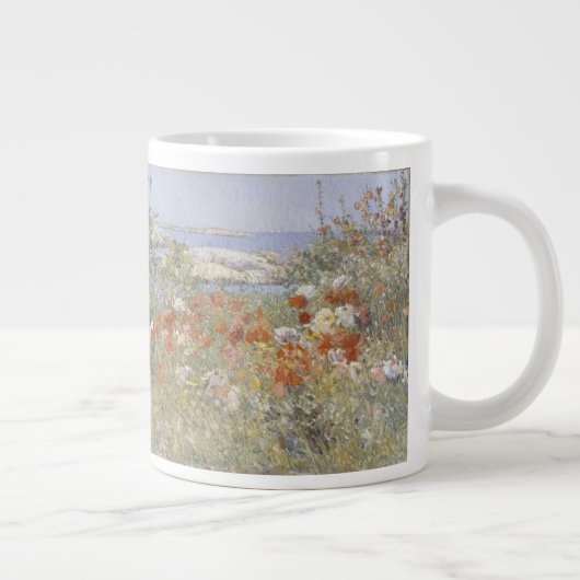 Grande Tasse Le jardin de Celia Thaxter par Frederick Childe Ha (Droite)