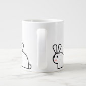 Grande Tasse Le Lapin Blanc (Multi) (Dos)
