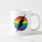 Grande Tasse Le logo Arc-en-ciel Flash (Droite)