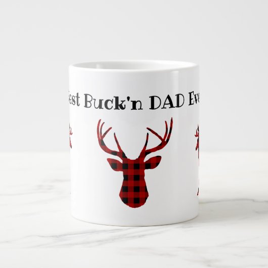 Grande Tasse Le meilleur papa de Buck (Devant)