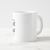 Grande Tasse Le Mélange Parfait Mariage Faveur Boire (Devant droit)
