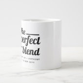 Grande Tasse Le Mélange Parfait Mariage Faveur Boire (Devant)