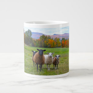 Grande Tasse Le mouton du Vermont en automne