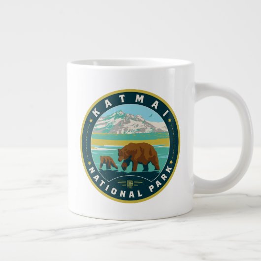 Grande Tasse Le Parc national de Katmai (Droite)