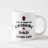 Grande Tasse Le Père Merci De Son Fils Ou De Sa Fille (Droite)