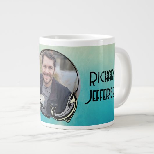 Grande Tasse Le plus grand pêcheur du monde (Devant droit)