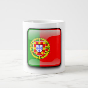 Grande Tasse Le Portugal a poli le drapeau