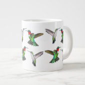 Grande Tasse Le Ruby Volant Throttait Le Colibri (Devant droit)