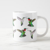 Grande Tasse Le Ruby Volant Throttait Le Colibri (Droite)