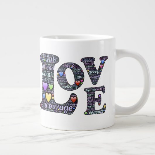 Grande Tasse Le sens de l'amour (Droite)
