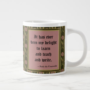 Grande Tasse Le vénérable Bède prêchant (P 008; Citation)