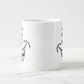 Grande Tasse Le visage riant Emoji (Devant)