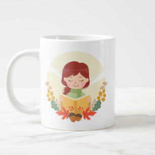 Grande Tasse Lecteur d'automne