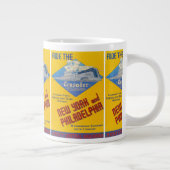 Grande Tasse Lecture du train de croiseurs de chemin de fer 193 (Droite)