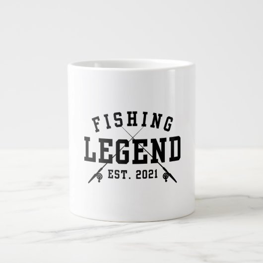 Grande Tasse Légende de la pêche établie 2021 (Devant)