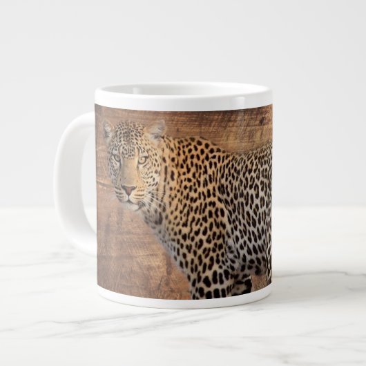 Grande Tasse Leopard (Devant gauche)