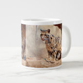 Grande Tasse léopard nébuleux image nature faune exotique (Devant droit)