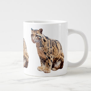 Grande Tasse léopard nébuleux photographie jungle grand félin a
