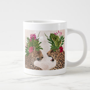 Grande Tasse Leopards de Hot House  Une paire