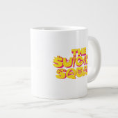 Grande Tasse L'équipe du suicide | Logo d'icône de caractère (Devant droit)