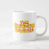 Grande Tasse L'équipe du suicide | Logo d'icône de caractère (Droite)
