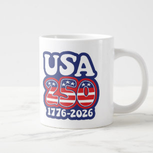 Grande Tasse Les 250 ans d'Amérique - Groovy USA 250