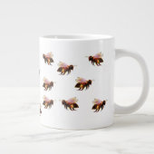 Grande Tasse Les abeilles du miel volent (Droite)