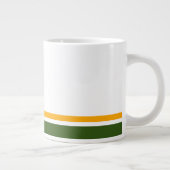 Grande Tasse les années 70 Forêt Vert Jaune Frappe De Course Su (Droite)