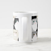 Grande Tasse Les chats et les chiens (Dos)