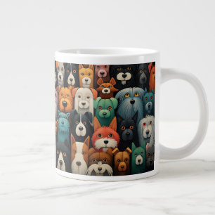 Grande Tasse Les Chiens Fabriquent Le Meilleur Cadeau D'Amis